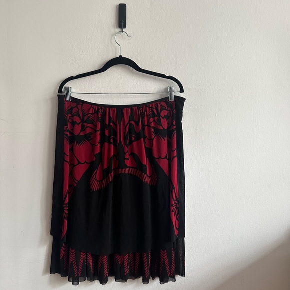 Vivienne tam 90’s mesh skirt. Tag reads 2 JPN fits US L. - Picture 1 of 5